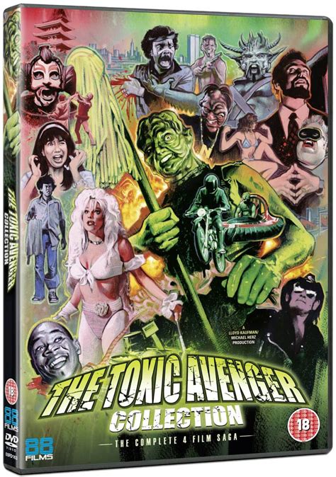 The Toxic Avenger Collection DVD Zavvi UK
