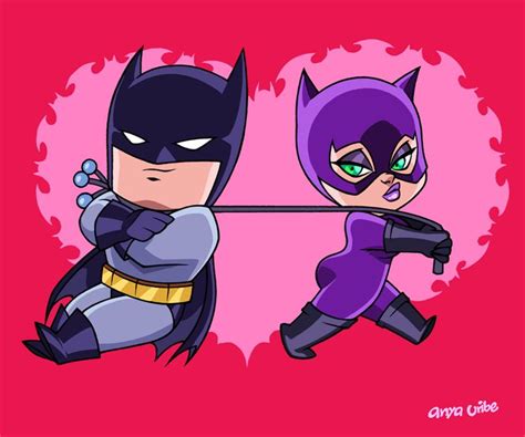 Bat Romance By Anyauribe Batman Love Cute Batman Batman And Catwoman