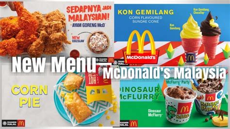 Besides contact details, the page. Malaysian McDonald's Coleslaw, Corn Pie and Dinosaur McFlurry