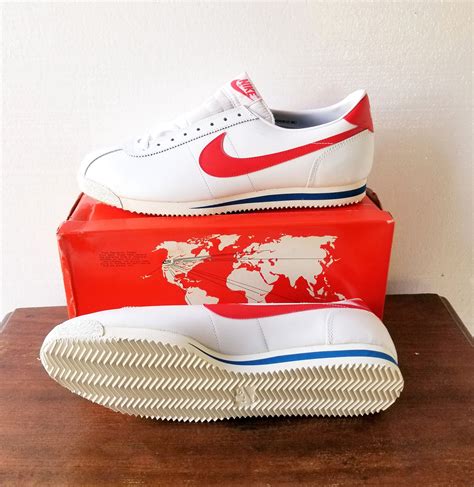 80s Nike Shoes Leather Cortez Nike Running Shoes Mint In Etsy Nike