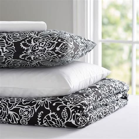 Bloom Doodle Deluxe Value Duvet Set Dorm Bundle Pottery Barn Teen