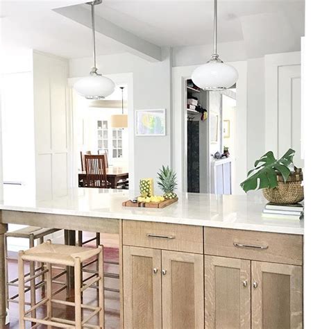 Hot look 40 light wood kitchens we love house home. Trim Design Co Includes A Quarter Sawn Or Rift Sawn White Oak Island In This Classic Kitchen ...