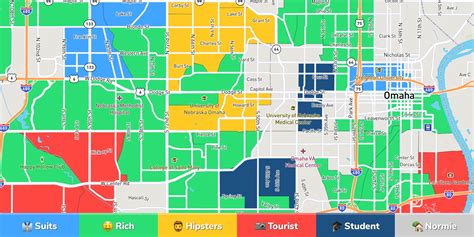 Omaha Neighborhood Map