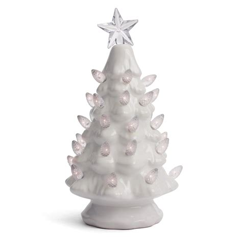 30 Tabletop Christmas Trees With Lights Decoomo