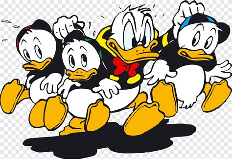 Scrooge Mcduck Donald Duck Huey Dewey And Louie Duckt