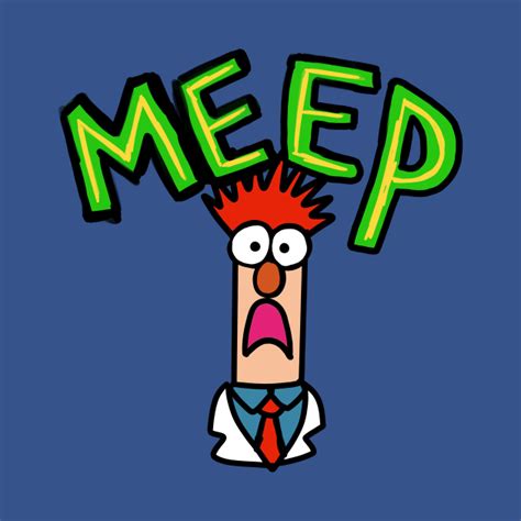Meep Muppet Beaker Beaker Muppets T Shirt Teepublic