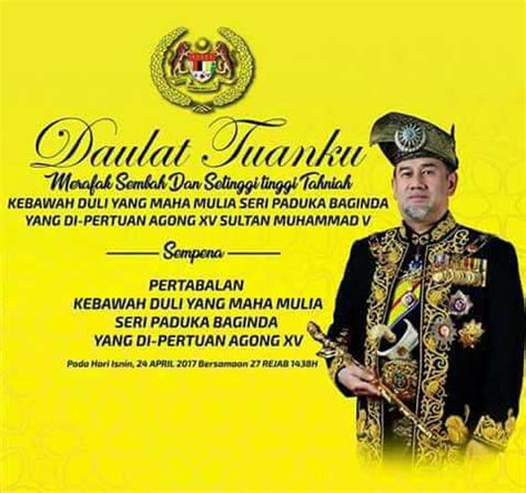 Ketua setiausaha negara, tan sri dr ali hamsa dalam kenyataan hari ini berkata. 24 April 2017 Cuti Umum sempena... - SK Medini, Iskandar ...