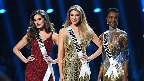 2019 Miss Universe Top 3 South Africa Puerto Rico Mexico Youtube