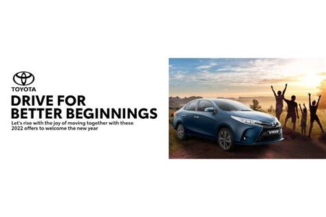 Toyota Ph Offers Better Beginnings With Financing Promos Deals