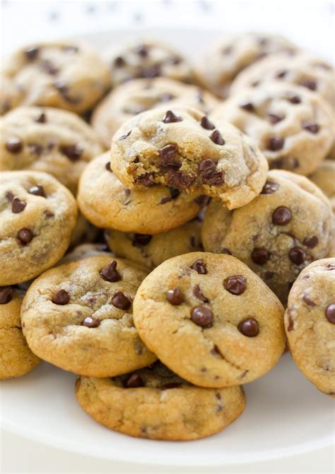 Preheat the oven to 325°f. Bite-Sized Brown Butter Chocolate Chip Cookies - Mini ...