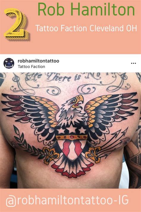 Top 76 American Traditional Eagle Chest Tattoo Best Incdgdbentre