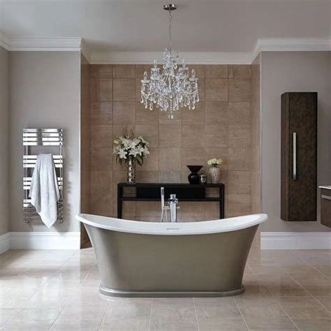 25 Contemporary Lighting Ideas For Your Bathroom Using Chandelier