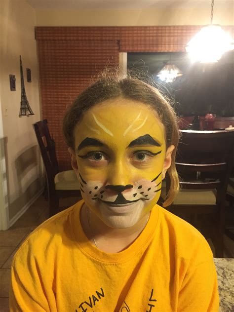 Lion Face Paint Lion Face Paint Face Painting Face