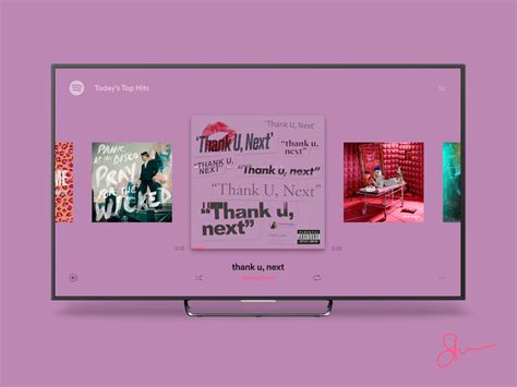 An All New Spotify For Smart Tvs By Steven Mancera On Dribbble