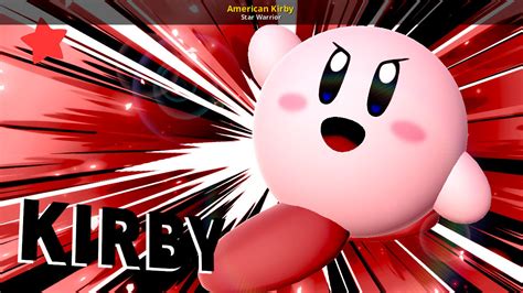 American Kirby Super Smash Bros Ultimate Mods