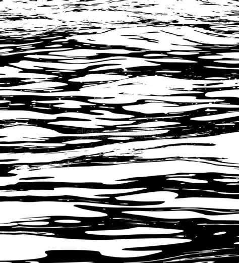 An Abstract Black And White Photo Of Water