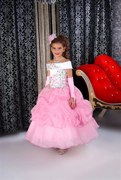 Детское нарядное платье Платья Платья с цветами для девочек