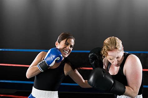 Womens Boxing Match Stock Photos Pictures And Royalty Free Images Istock