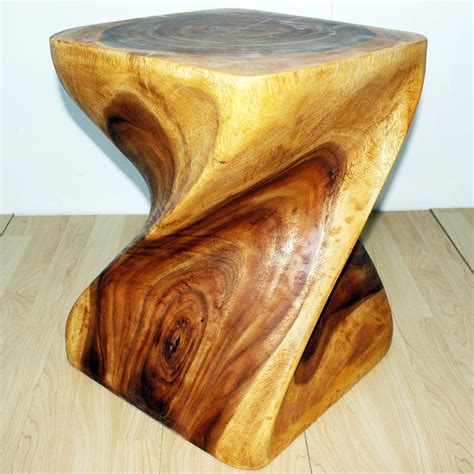 It is bold, yet gentle, rustic yet refined. Our Best Living Room Furniture Deals | Monkey pod wood, Twisted oak, Wood table design