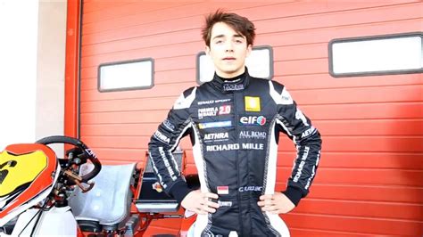 He won the french paca championship not only the same year but subsequently in 2006 and 2008. Intervista Charles Leclerc - YouTube