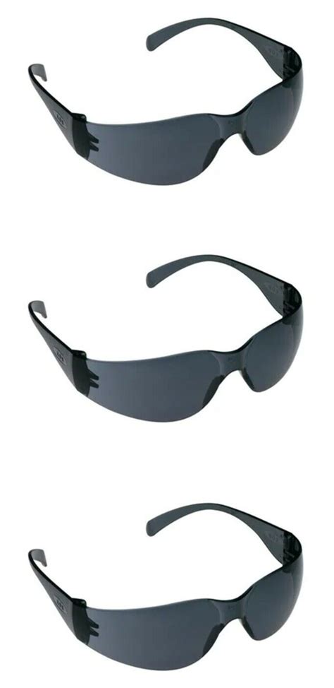 3 pr 3m protective work eyewear 11330 gray af lens ansi z87 safety sun glasses