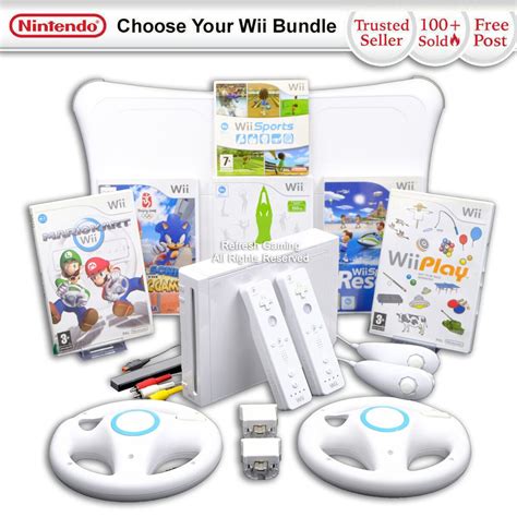 Wii Console Bundle Video Games And Consoles