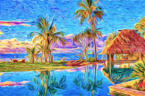 Tropicana Painting By Nenad Vasic Pixels