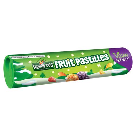Rowntrees Fruit Pastilles Sweets Giant Tube 115g Sweets Iceland Foods