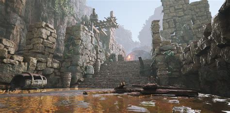Artstation Forgotten Ruins Unreal Engine 4