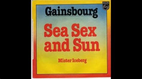 Serge Gainsbourg Sea Sex And Sun Version Longue Youtube