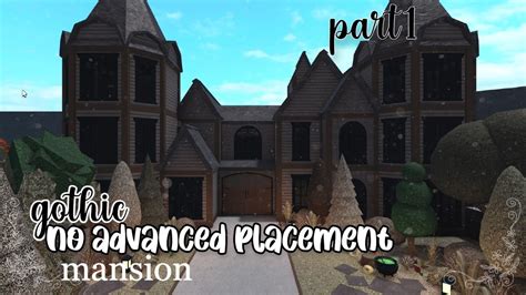 No Advanced Placement Gothic Dark Academia Mansion Part 1