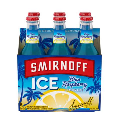 Smirnoff Ice Blue Raspberry Lemonade Finley Beer