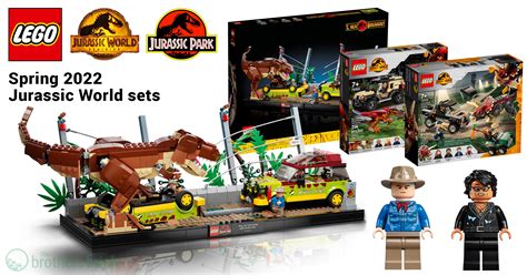 Lego Reveals Jurassic World Sets For Spring 2022 Including 1200 Piece Jurassic Park Diorama