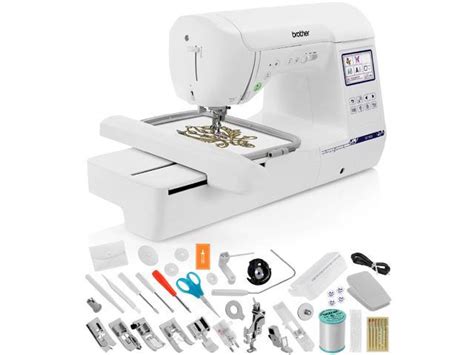 Brother Se1900 Sewing And Embroidery Machine W 5 X 7 Hoop Zigzag