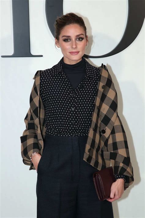 Olivia Palermo Attends The Dior Show F W 2020 During Paris Fashion