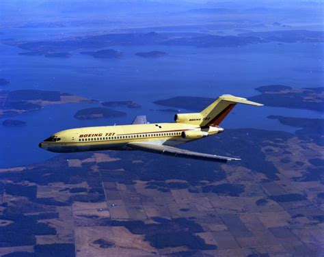 Rare Photos Anniversary Of The Boeing 727s First Flight