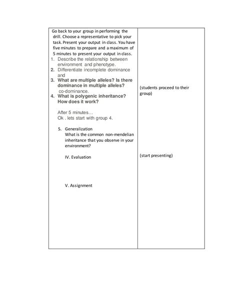 Detailed Lesson Plan In Elementary Mathematics Plans Learning A Biology For Grade 9 Vrogue