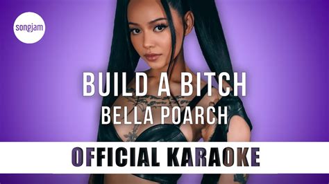 Bella Poarch Build A Btch Official Karaoke Instrumental Songjam
