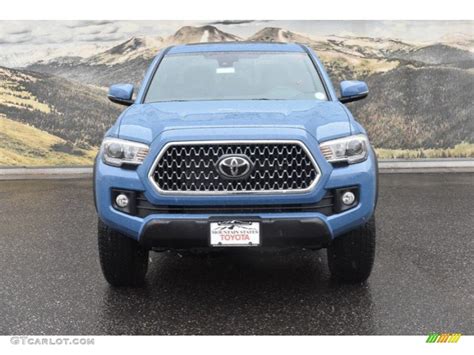 2019 Cavalry Blue Toyota Tacoma Trd Off Road Double Cab 4x4 132795435