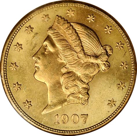 Value Of 1907 20 Liberty Double Eagle Sell Rare Coins