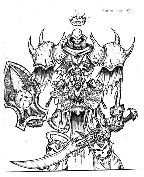 Skeleton King By Inuji On Deviantart