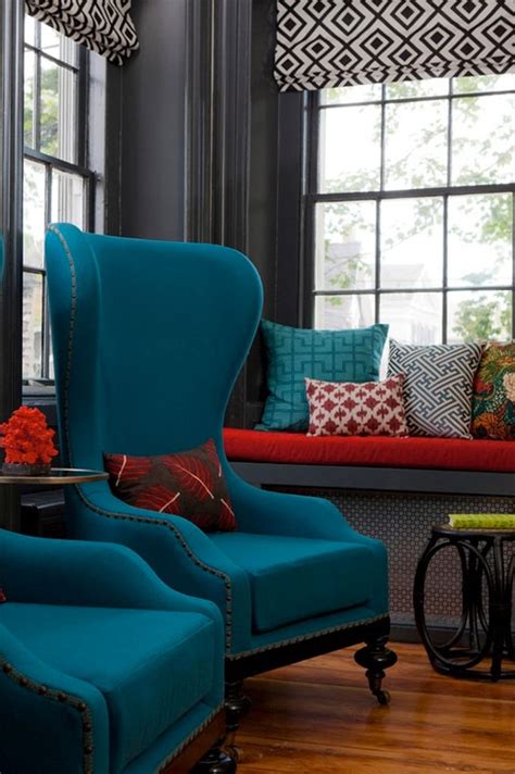 Inspiration In Gray And Red And Teal Half Classic Six