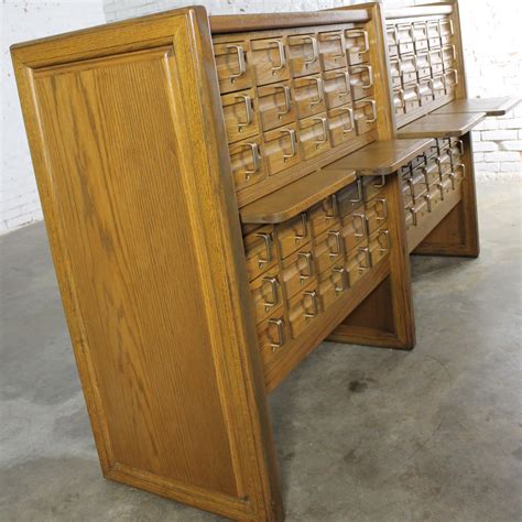 Old Library Catalogue Drawers At Florence Andersen Blog