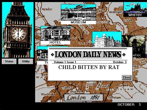 Dracula In London Windows Download 1993 Strategy Game