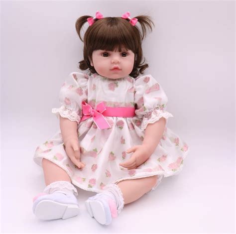 Bebes Reborn Toddler Girl Silicone Doll 2458cm Vinyl Princess Babies