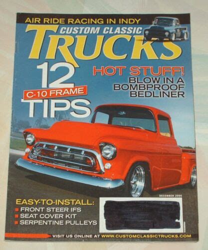 Custom Classic Trucks Magazine December 2006 Ebay