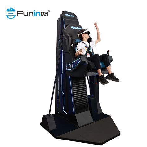 Vr Arcade Game 9d Vr Virtual Simulator Chair Vr Drop Tower Flying