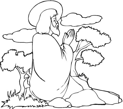 Coloring Picture Of Jesus - NEO Coloring