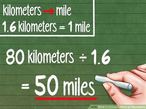 3 Ways To Convert Miles To Kilometers Wikihow