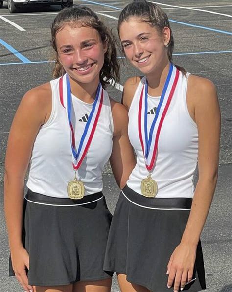 Knoch Sisters Bethel Park Duo Claim Wpial Girls Tennis Doubles Titles